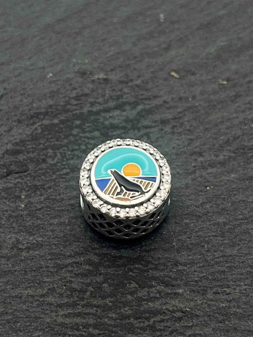 Pandora San Diego Seal Exclusive Charm Sterling Silver Bead Charm Jewelry